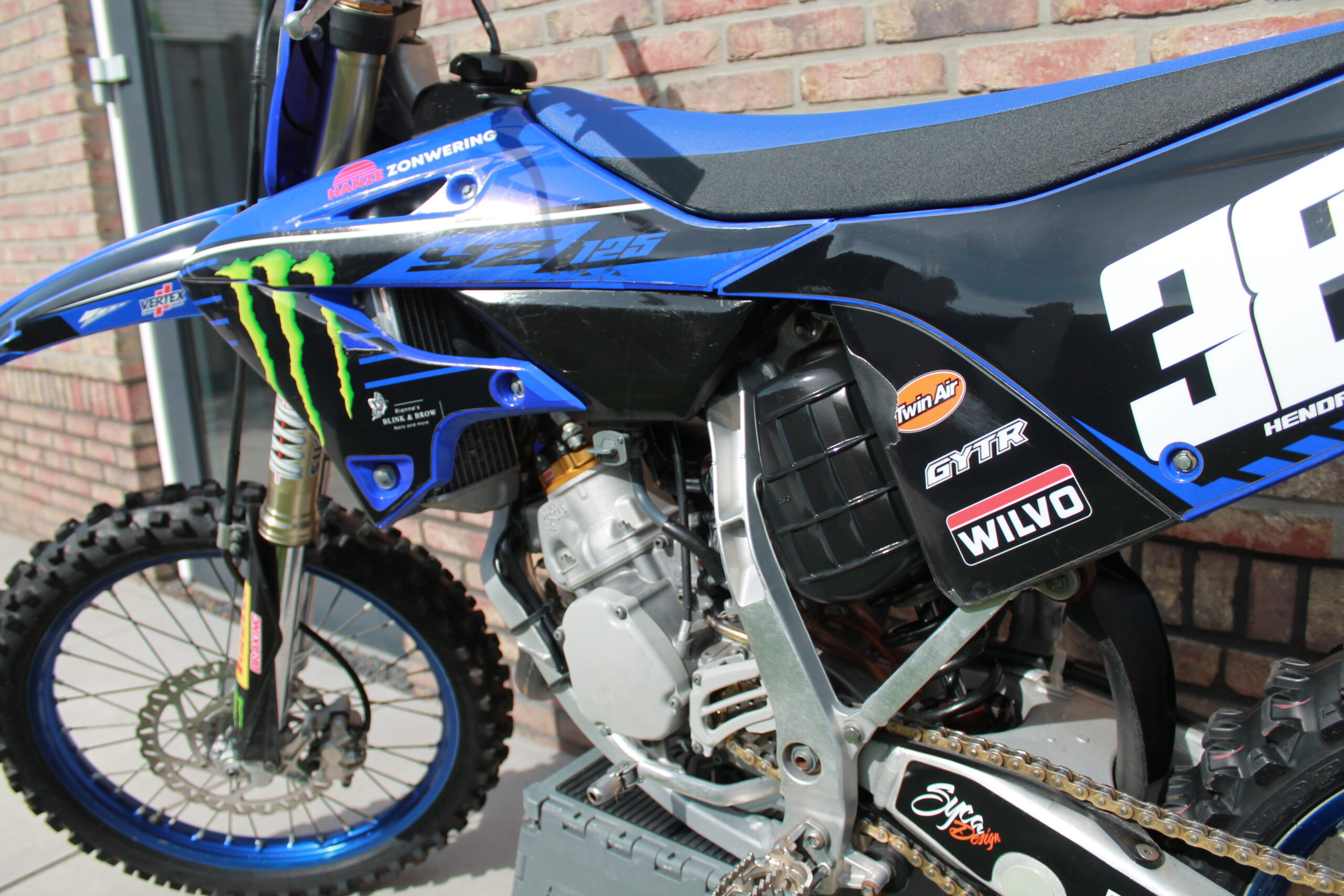 Crossmotor Yamaha YZ125 2023 - MX Testcenter