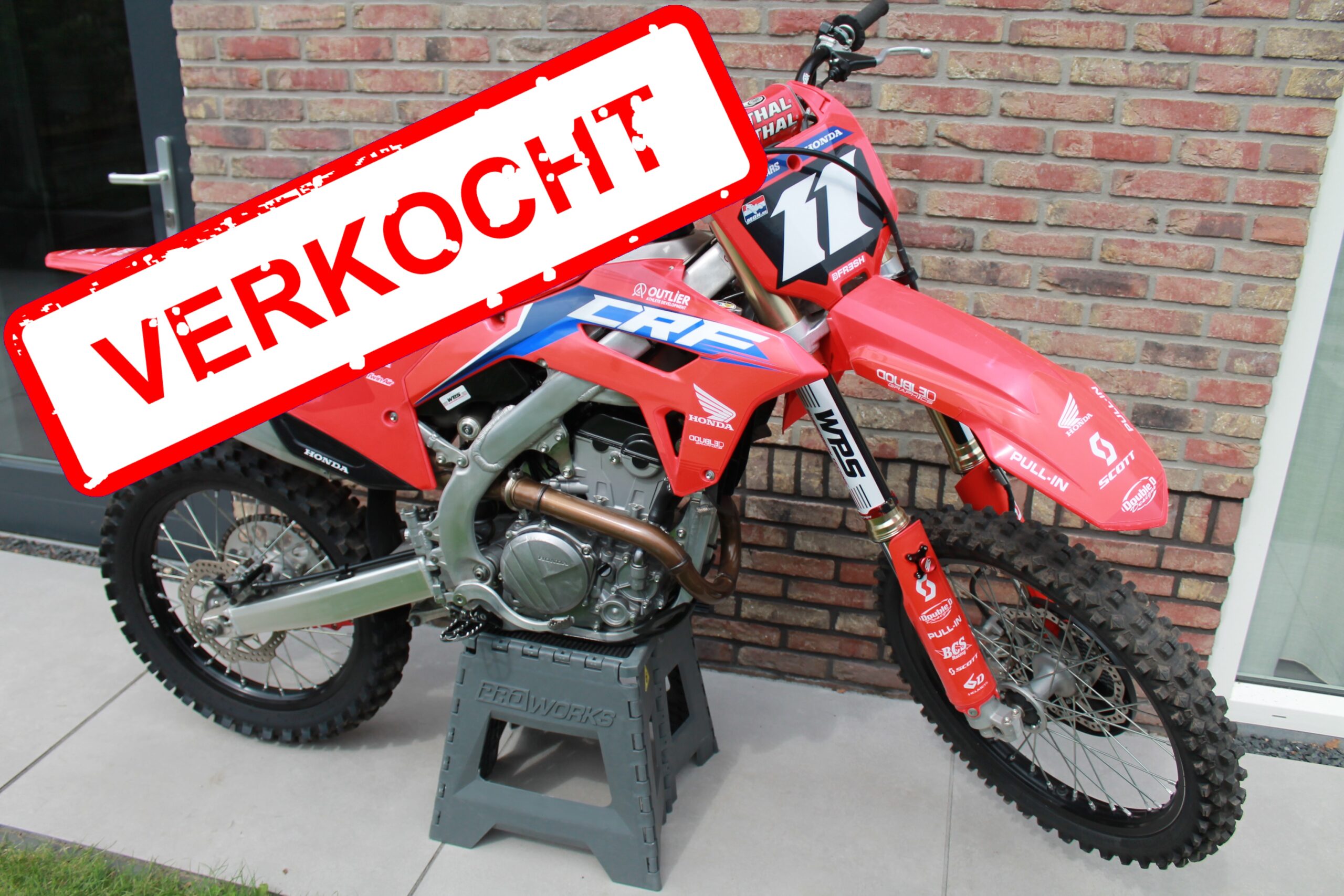 Verkocht Crossmotor: Honda CRF 250 2024
