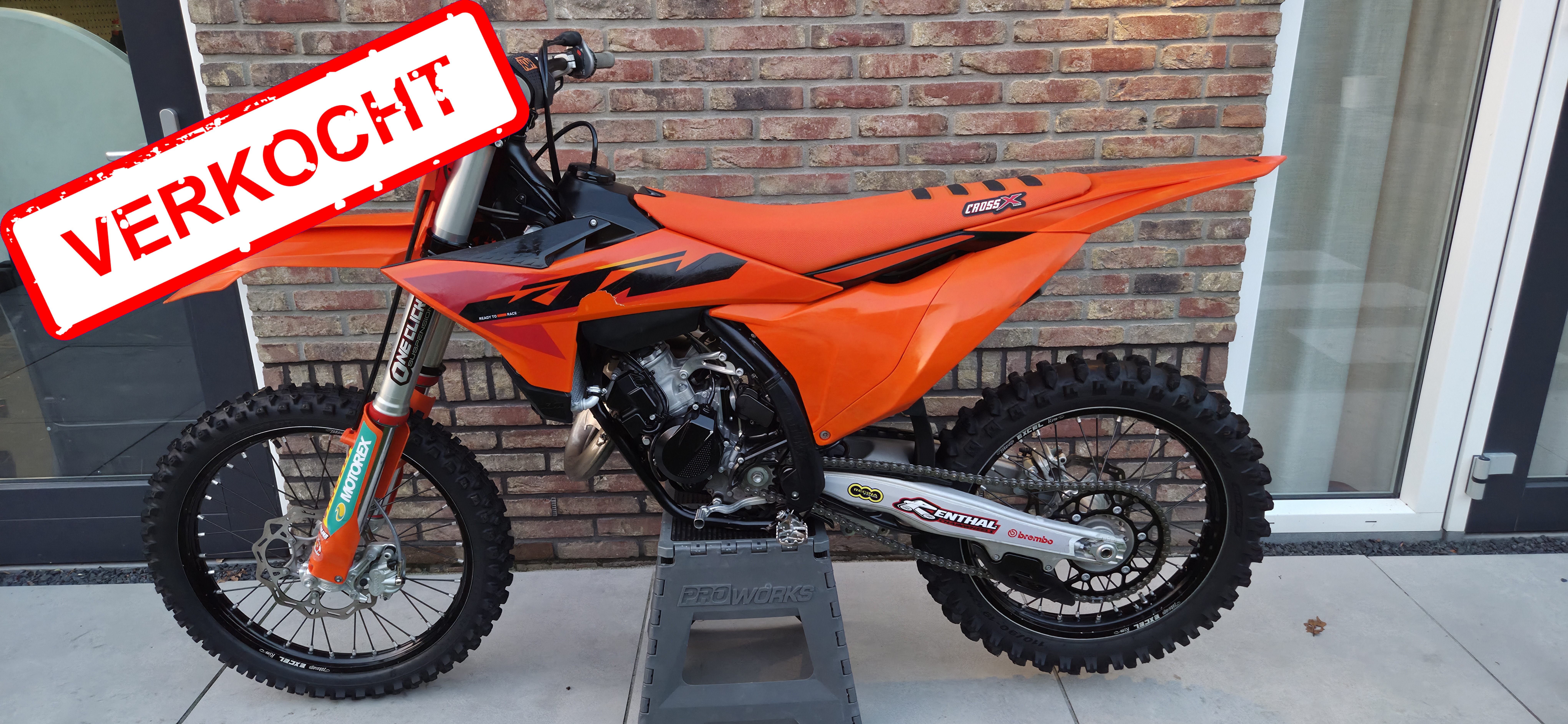 Verkocht crossmotor: KTM SX125 2025