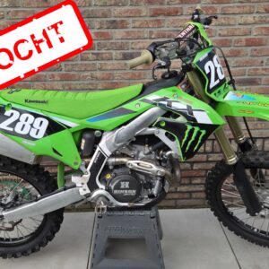 Verkocht crossmotor: Kawasaki KX450 2023